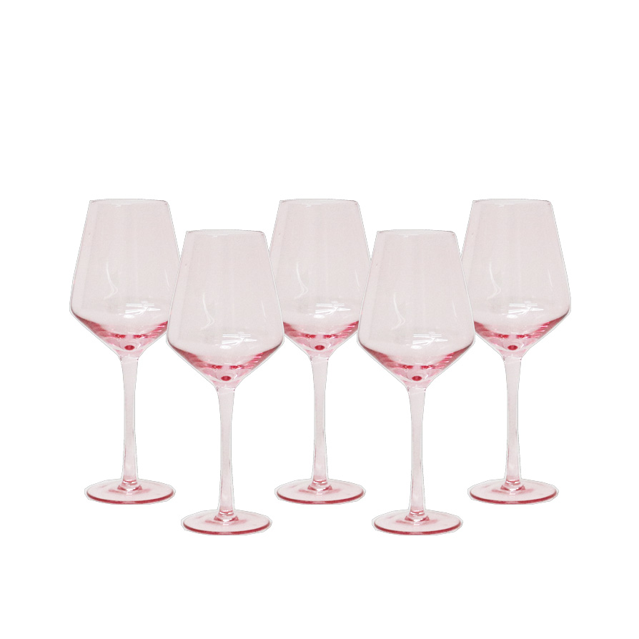 Rose Wine Glassware – The Confetti Studio